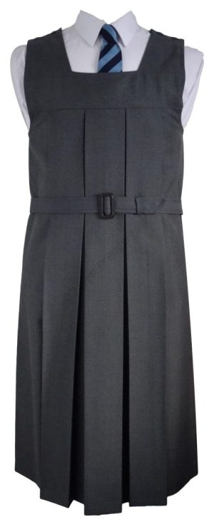 Traditional Grey Box Pleat Gymslip