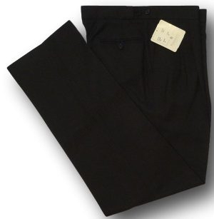 Charcoal Grey Long Trousers With Rear Pocket & NO Belt Loops
