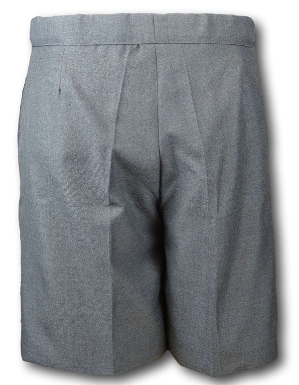 Wool Worsted Short Trousers With Button Fly & Tunnel Top | Albert ...
