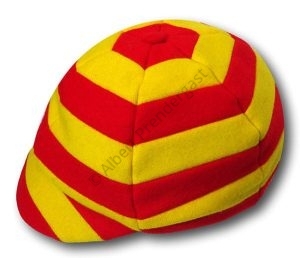 The 'W.G. Grace' Cap In Red & Yellow
