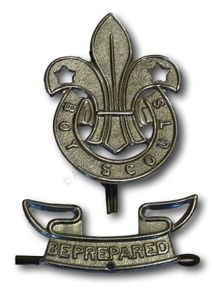 Vintage Boy Scout Patrol Leader's Hat Badge Set.