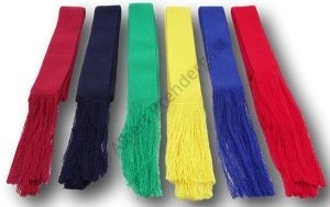Traditional Gymslip Sash - Available In A Range Of Colours