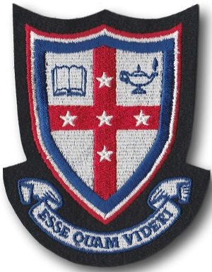 Royal & Red Blazer Or Gymslip Badge