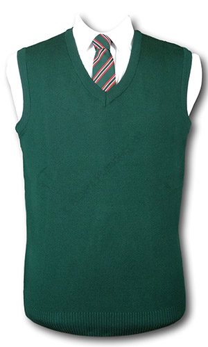 Green Cotton Slipover / Tank Top