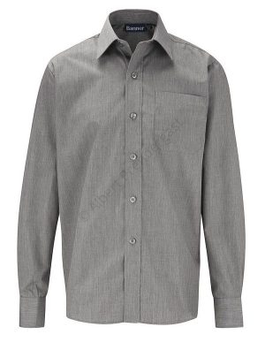 Grey Shirt - Long & Short Sleeves