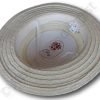 Traditional Girls Cream Boater With Navy Blue Band & Tails. 7 1/8 Or 58ms - Image 4