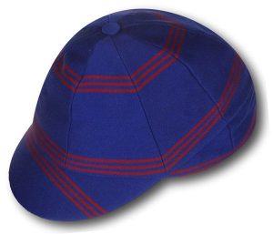 Royal Blue & Red Venetian Stripe Cap