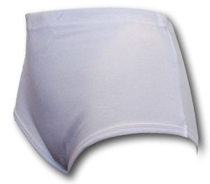 White Double Gusset Girls Brownie Guide Knickers by David Luke