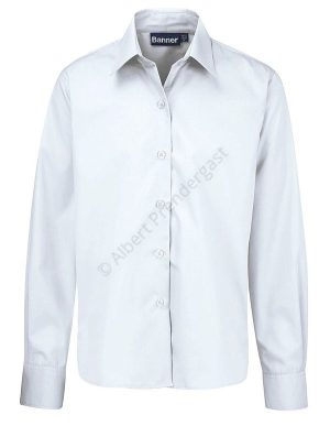 White Collared Blouse - Long & Short Sleeve
