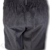 Gunmetal Grey 'Classic' Corduroy Short Trousers With An Elasticated Back By 'David Luke' - Image 3