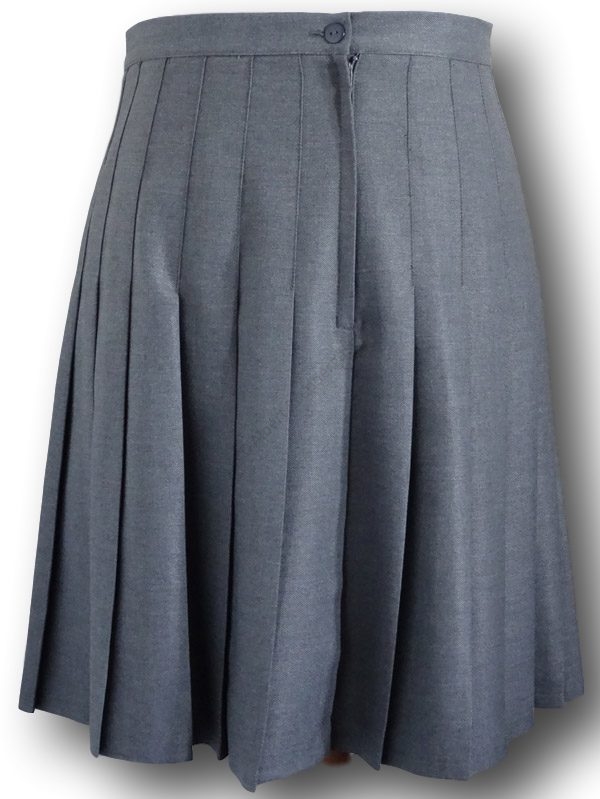 Sewn Down Knife Pleat School Skirt - 3 Colours | Albert Prendergast