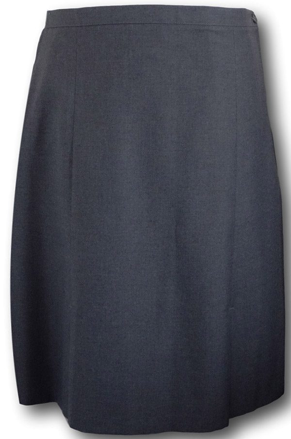 Grey Invert Pleat School Skirt | Albert Prendergast