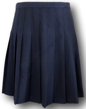 McDonald Plaid  Stitched Down Knife Pleat Skirt