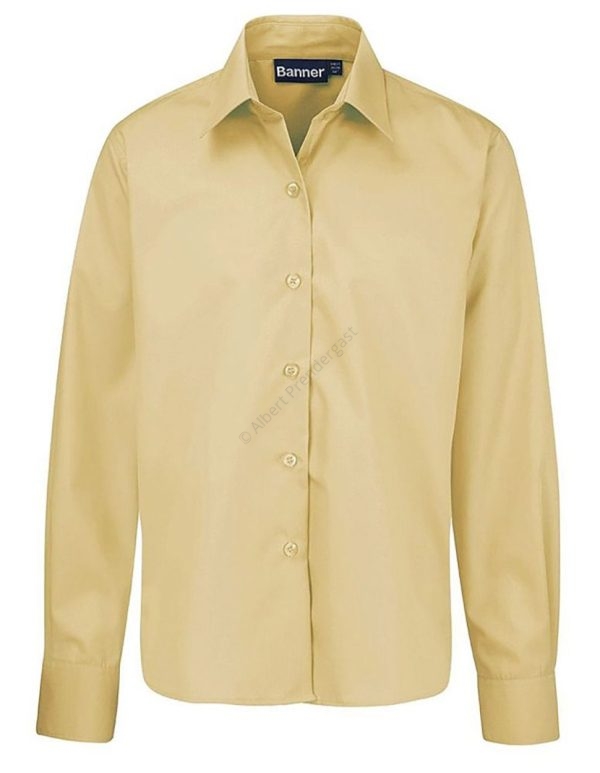 Tussore Collared Blouse - Long & Short Sleeve