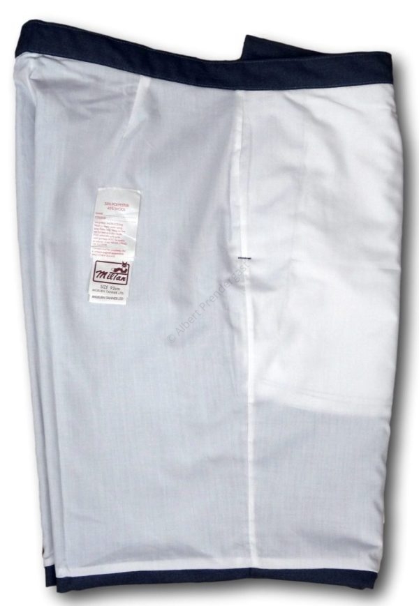 Grey Wool Worsted Short Trousers - 36" - 'Miltan' Brand From New Zealand - Image 3