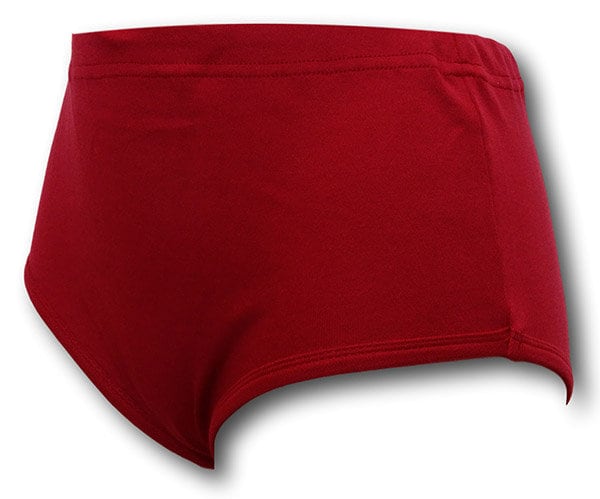 Maroon Double Gusset Girls School & Gym Knickers by David Luke