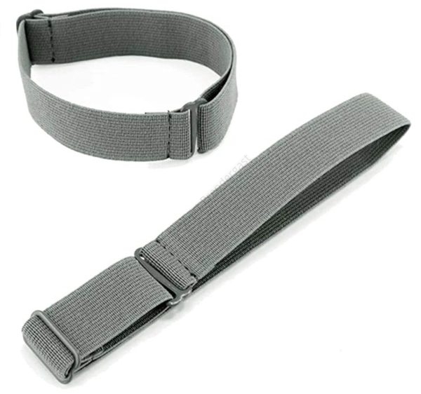 Traditional Grey School Sock Garters
