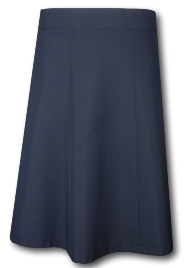 Reproduction Navy Blue 'A' Line Girl Guide Uniform Skirt - Image 2