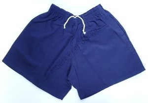 Navy Tie Cord Rugby Shorts